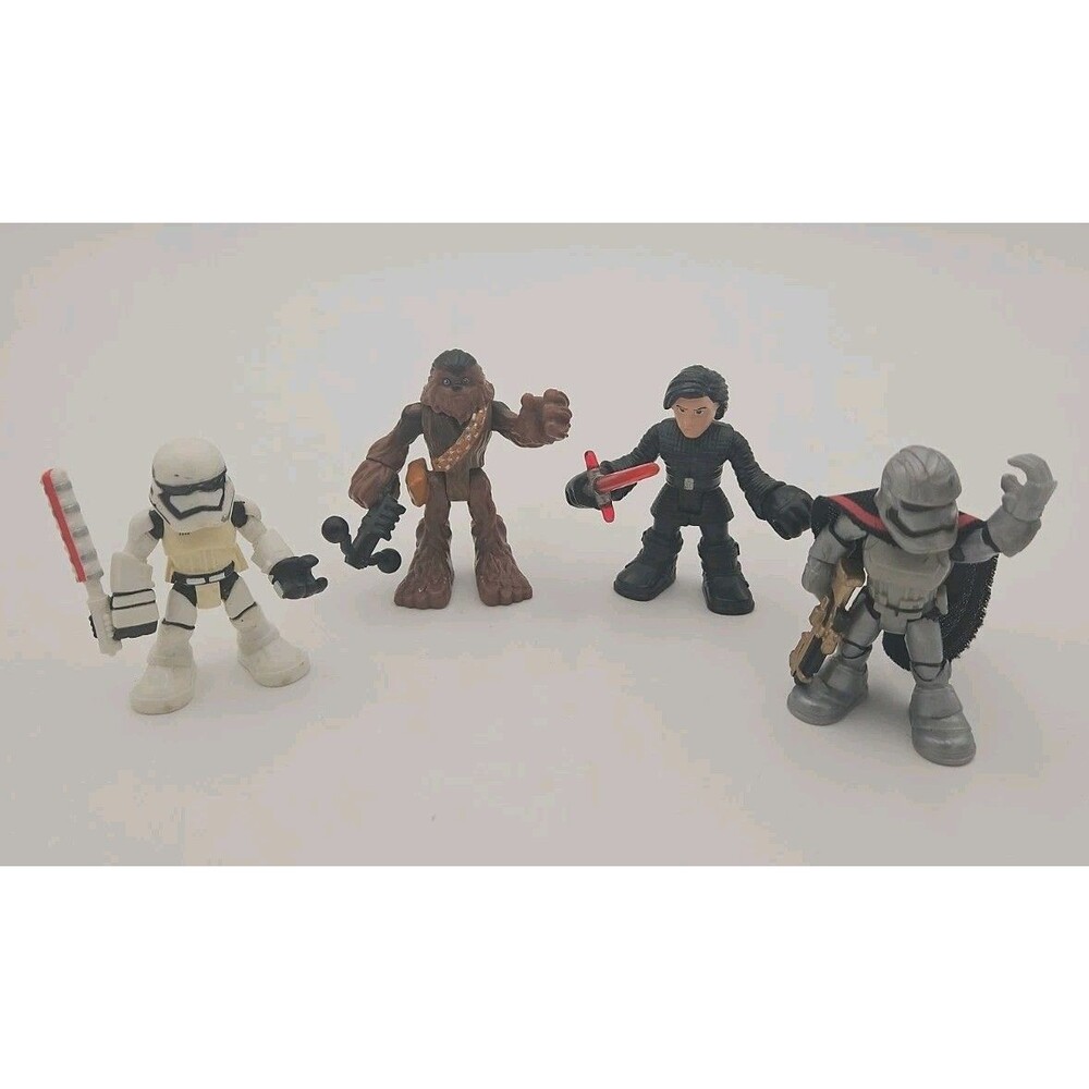 Star Wars Galactic 2.5" Action Hero Playskool figures Lot Of 4